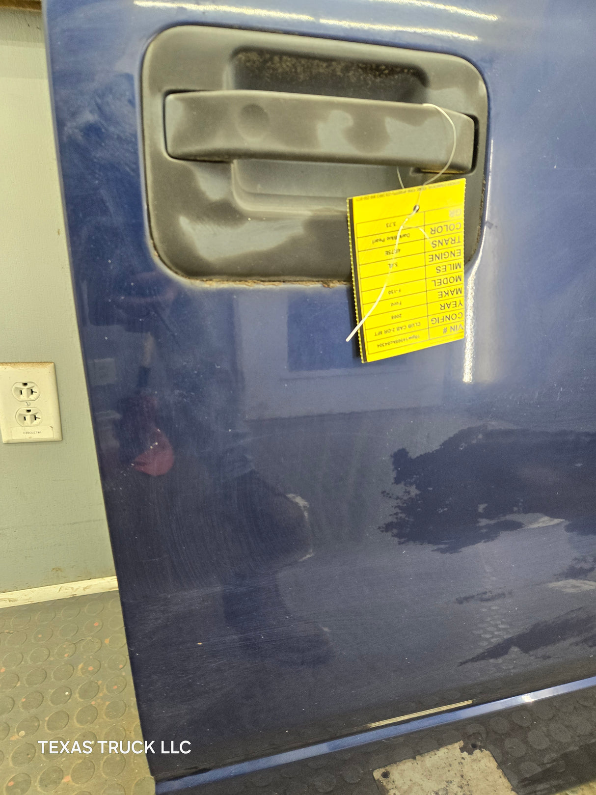 2004-2008 Ford F150 Rear Passenger Crew Cab Door