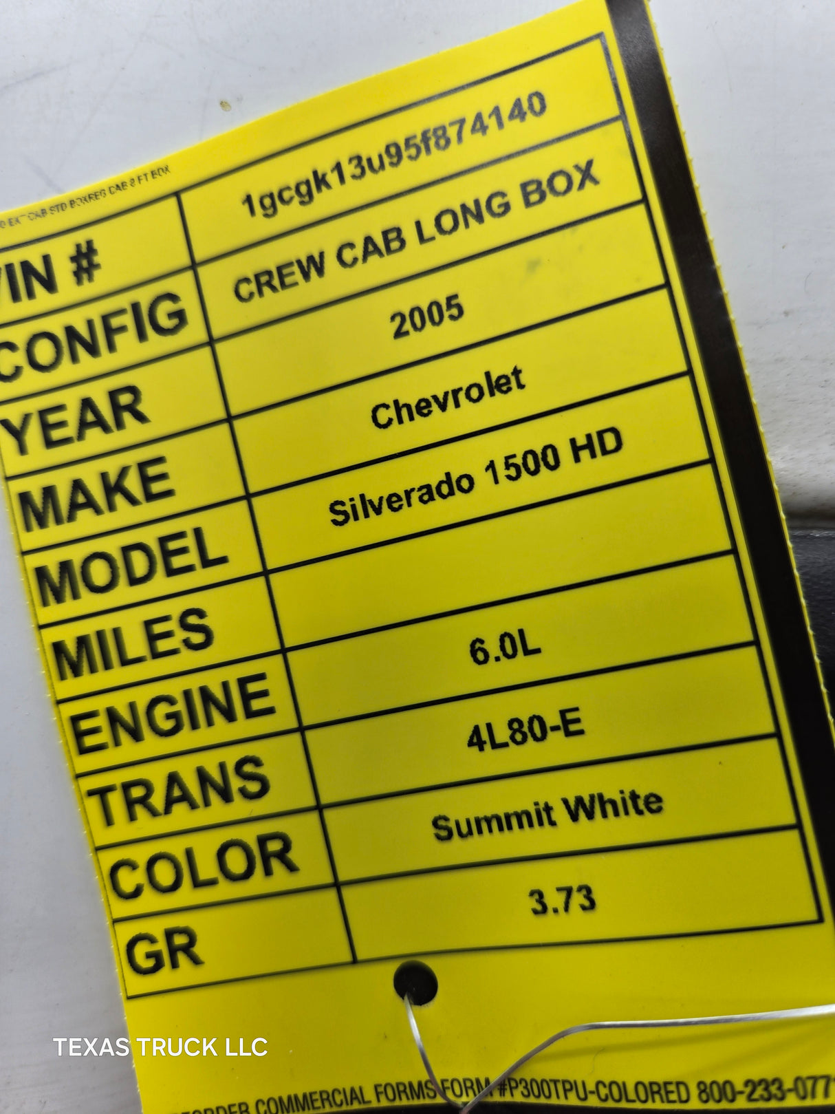 1999-2006 Chevrolet Silverado / GMC Sierra 1500 2500 3500 HD Driver Side Front Door LH - Grey