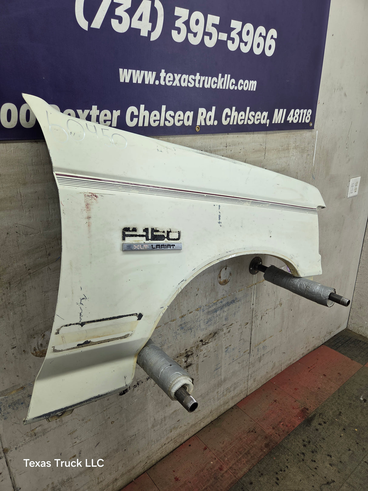 1987-1991 Ford F-150 F-250 F-350 F-450 F-550 Passenger side Fender