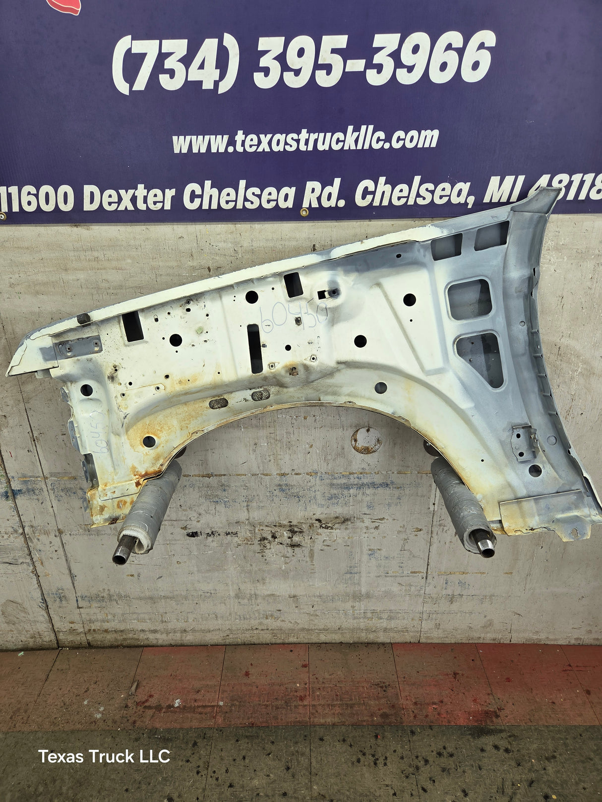 1987-1991 Ford F-150 F-250 F-350 F-450 F-550 Passenger side Fender