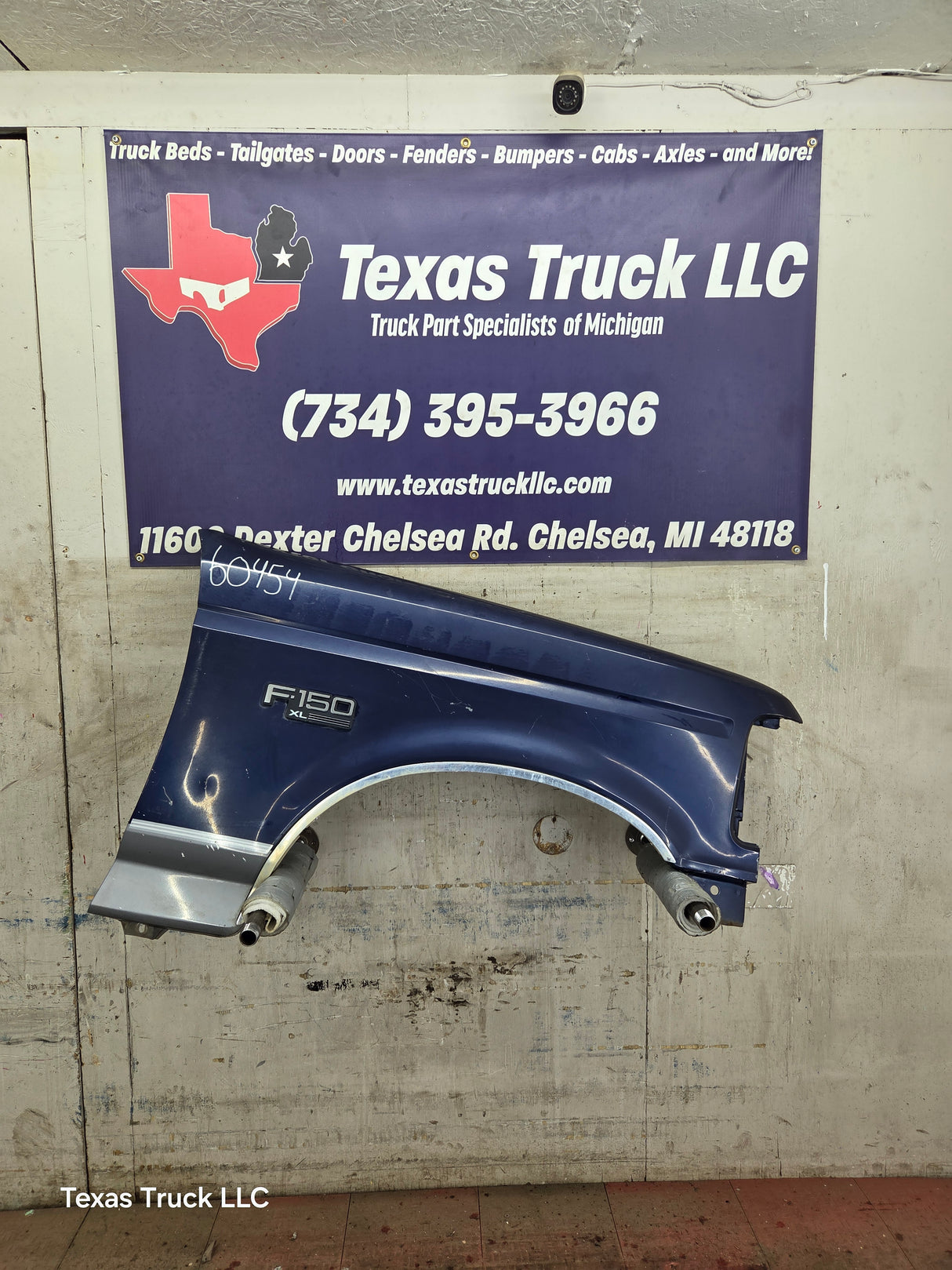 1992-1997 OBS Ford F Series F250 F350 F450 F550 Passenger Side RH Front Fender