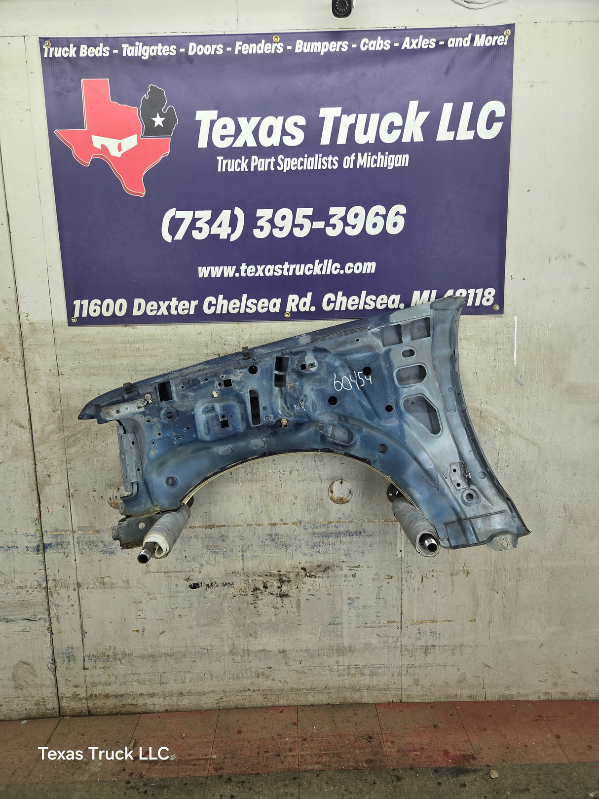 1992-1997 OBS Ford F Series F250 F350 F450 F550 Passenger Side RH Front Fender