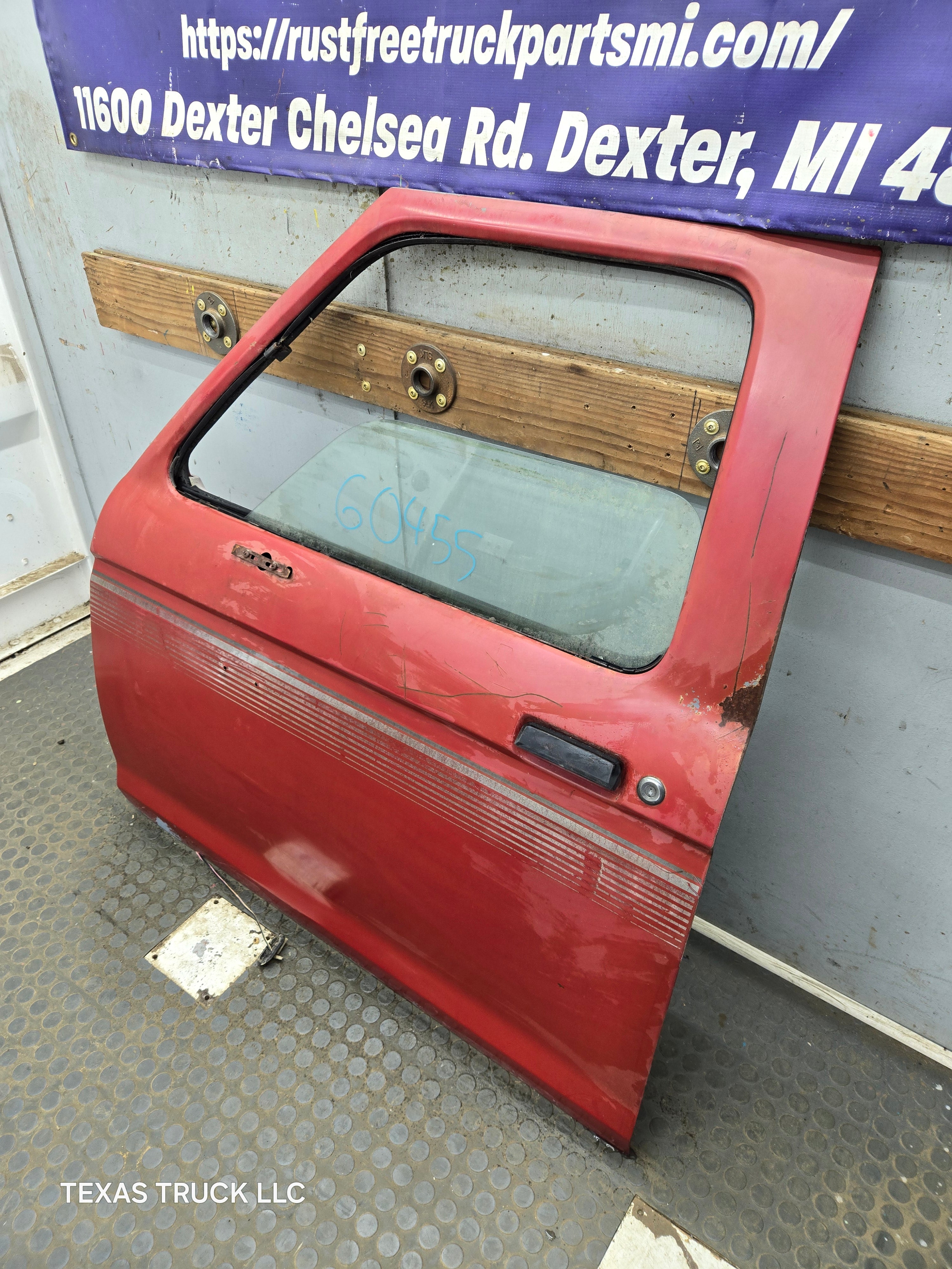 1983-1988 Ford Ranger Driver Side Front Left Hand Door – Texas