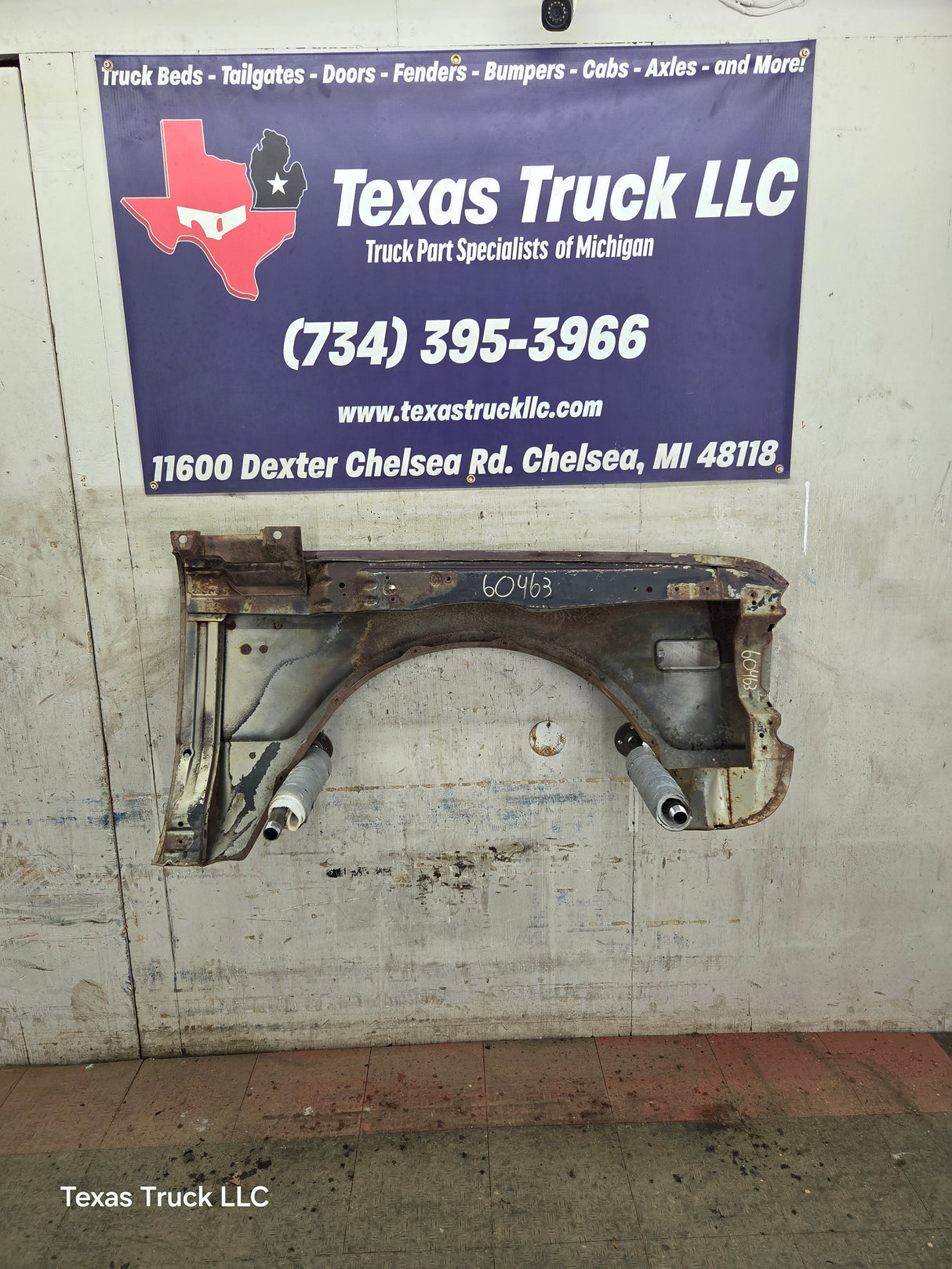 1969-1972 Chevrolet Silverado / GMC Sierra Square Body LH Driver Side Front Fender