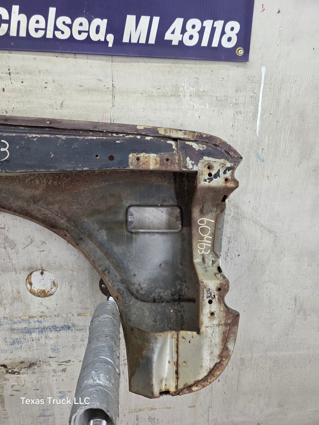 1969-1972 Chevrolet Silverado / GMC Sierra Square Body LH Driver Side Front Fender