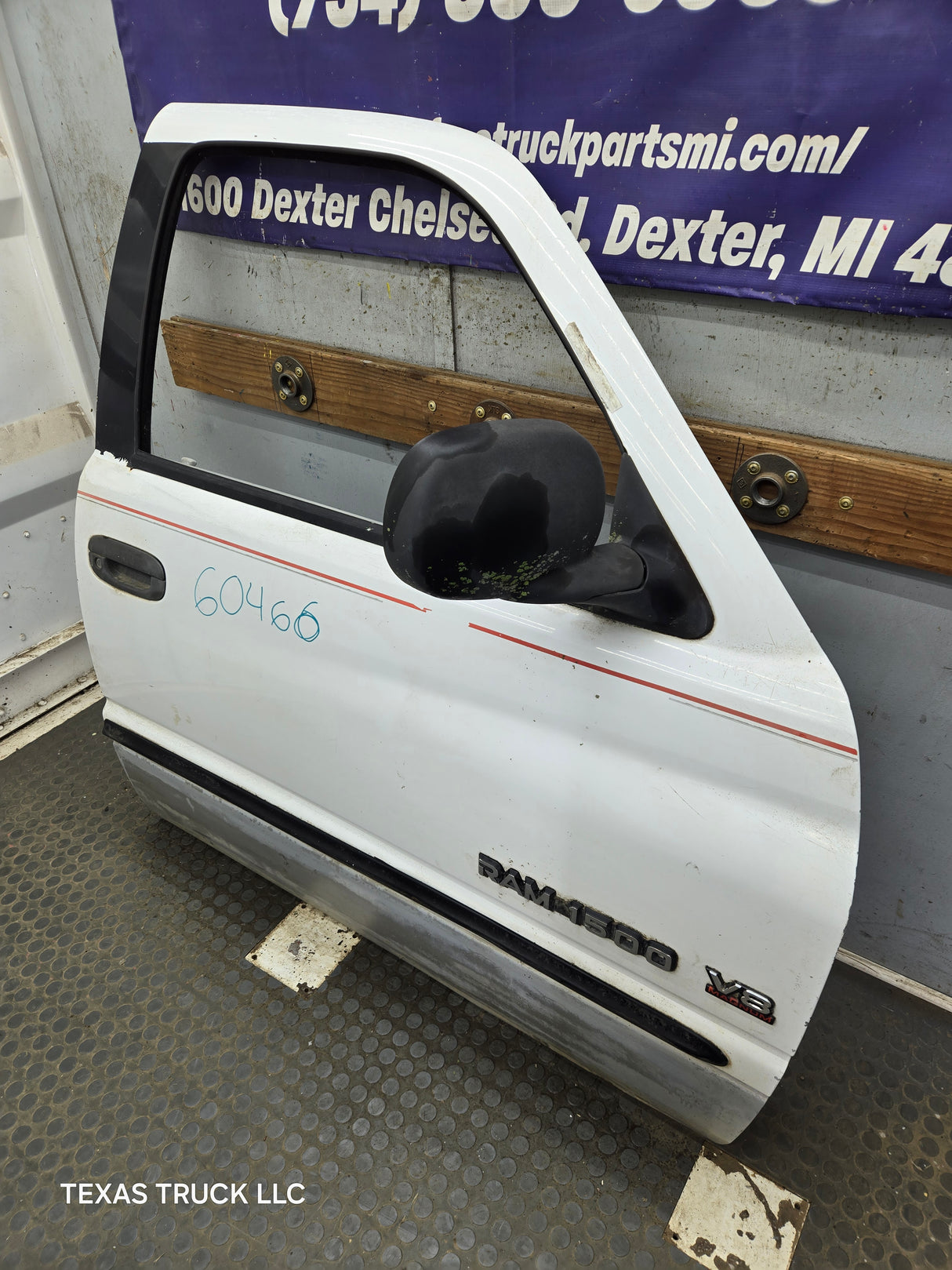 1994-2002 Dodge Ram 2nd Gen Quad Cab 4 Door Square Corner RH Passenger Side Door