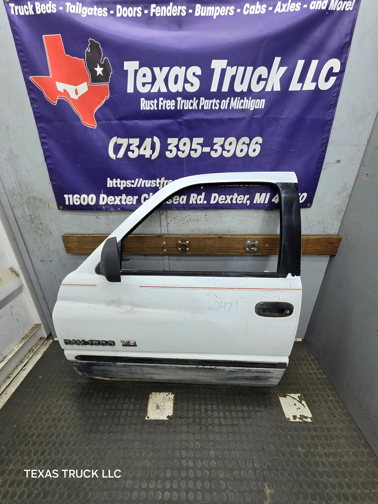 1994-2002 Dodge Ram 2nd Gen Quad Cab 4 Door Square Corner LH Driver Side Door