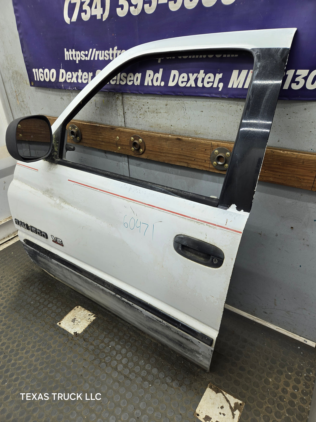 1994-2002 Dodge Ram 2nd Gen Quad Cab 4 Door Square Corner LH Driver Side Door