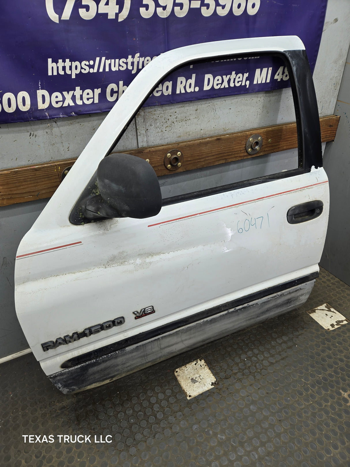 1994-2002 Dodge Ram 2nd Gen Quad Cab 4 Door Square Corner LH Driver Side Door