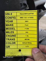 1999-2007 Ford Super Duty F250 F350 F450 F550 XLT 4 Door Crew Cab