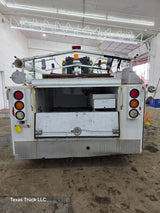 8' Steel Utility Service Body Truck Single Rear Wheel Utility Bed Universal