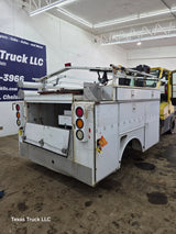 8' Steel Utility Service Body Truck Single Rear Wheel Utility Bed Universal