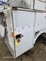 8' Steel Utility Service Body Truck Single Rear Wheel Utility Bed Universal