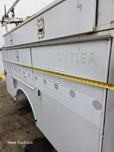 8' Steel Utility Service Body Truck Single Rear Wheel Utility Bed Universal
