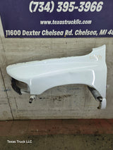 2003-2005 Dodge Ram 3rd Gen 1500 2500 3500 LH Driver Side Fender - Bright White