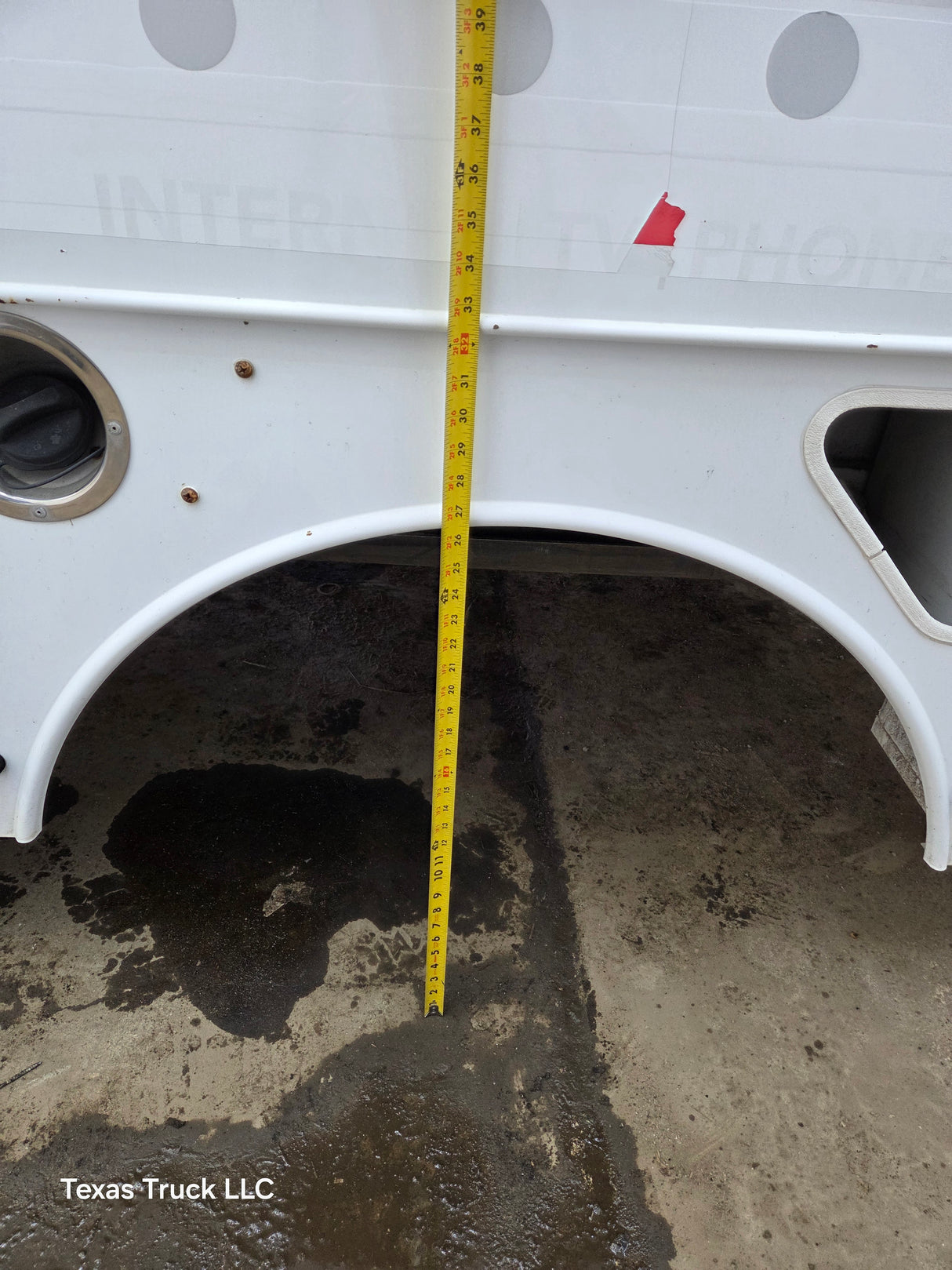 8' Steel Utility Service Body Truck Single Rear Wheel Utility Bed Universal