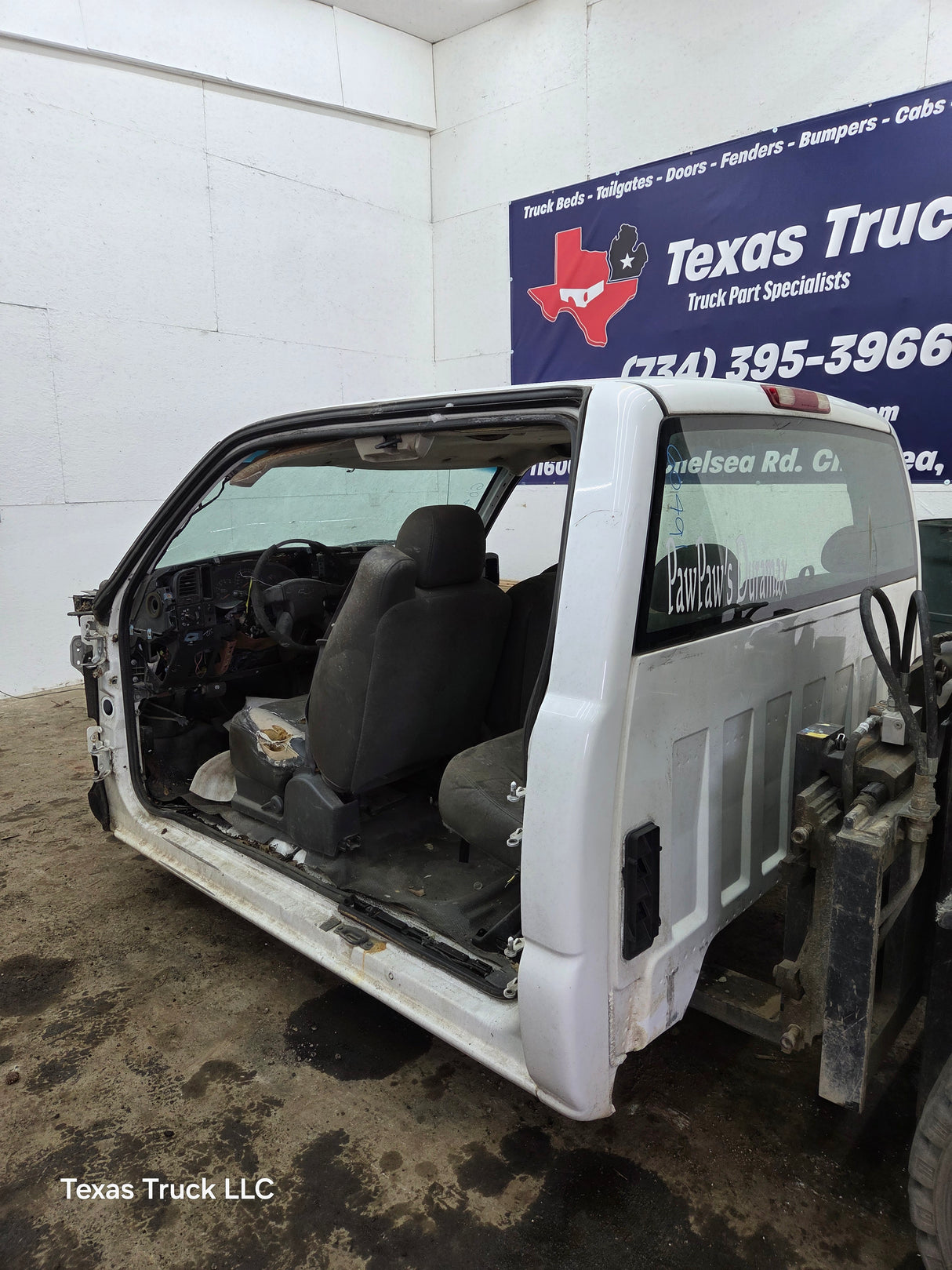 1999-2007 Chevrolet Silverado / GMC Sierra 1500 2500 HD 3500HD Extended Cab Body - Summit White