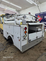 8' Steel Utility Service Body Truck Single Rear Wheel Utility Bed Universal