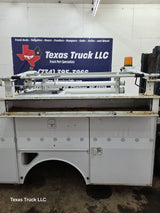 8' Steel Utility Service Body Truck Single Rear Wheel Utility Bed Universal