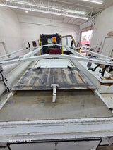 8' Steel Utility Service Body Truck Single Rear Wheel Utility Bed Universal