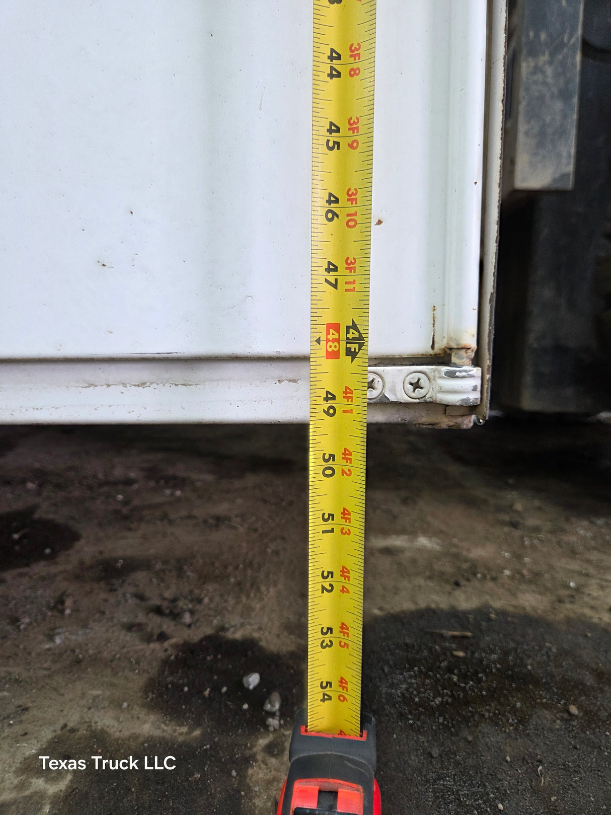 8' Steel Utility Service Body Truck Single Rear Wheel Utility Bed Universal