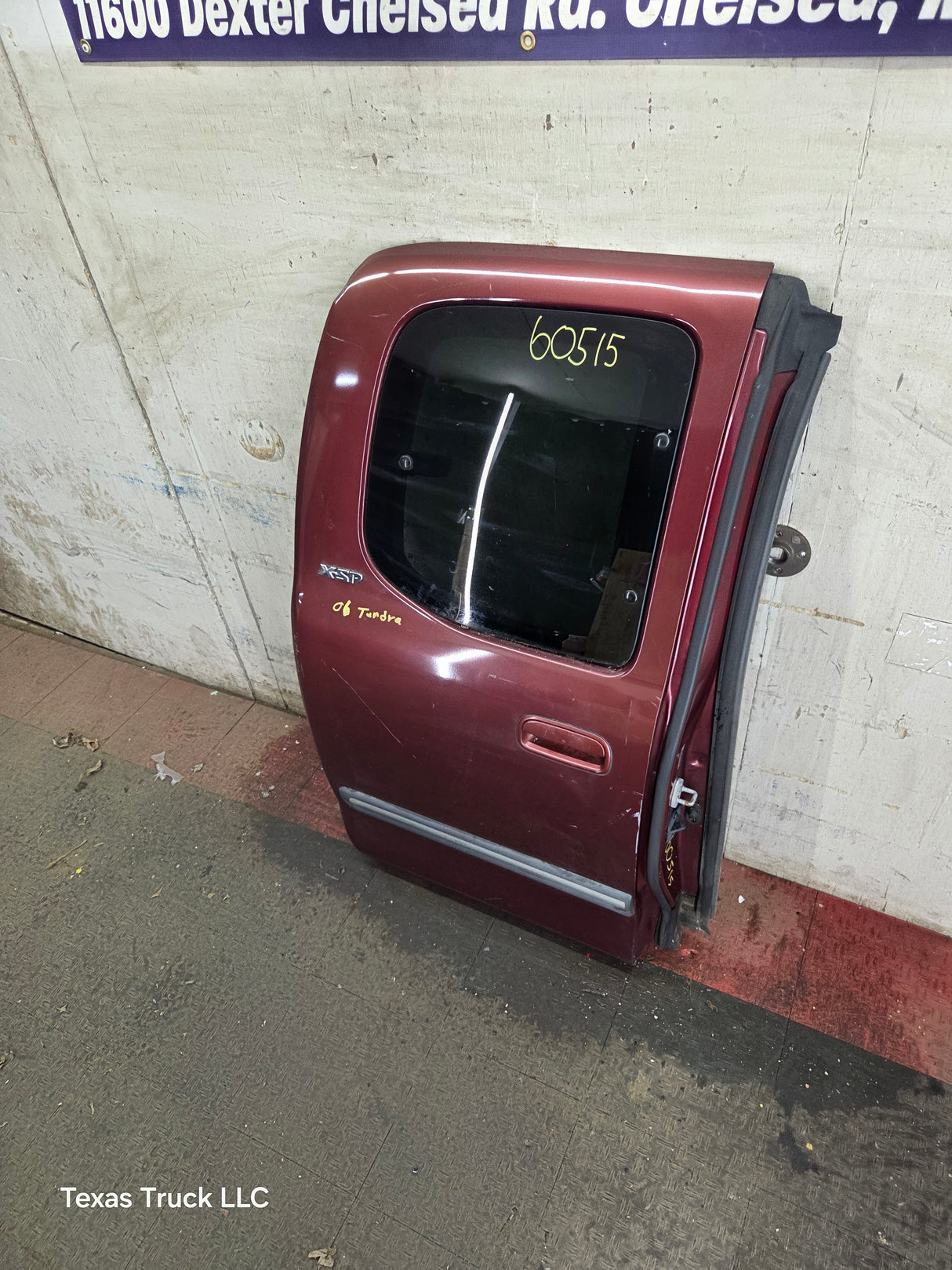 2000-2006 Toyota Tundra Extended Cab Passenger Side Rear Door Rear RH