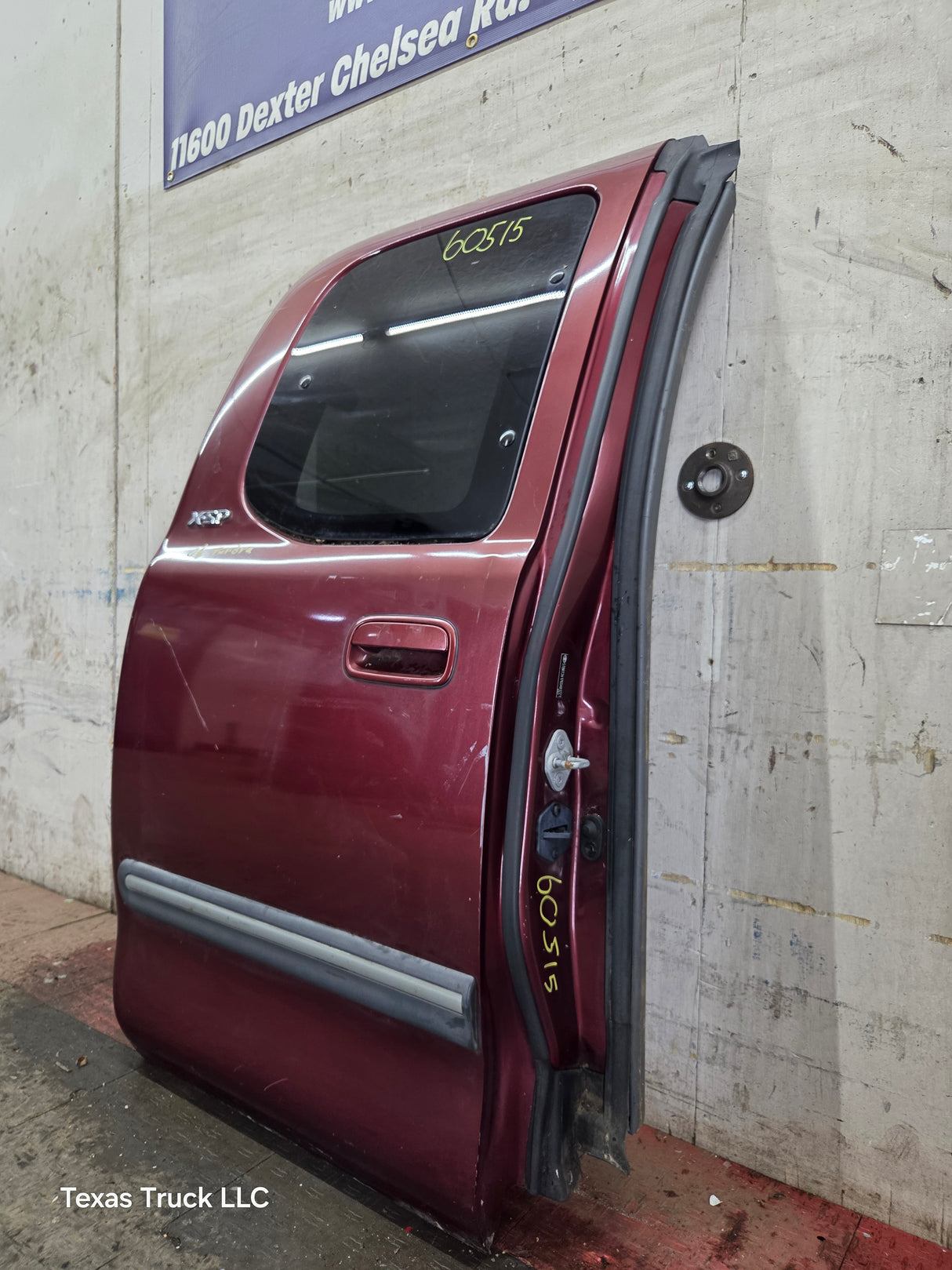 2000-2006 Toyota Tundra Extended Cab Passenger Side Rear Door Rear RH