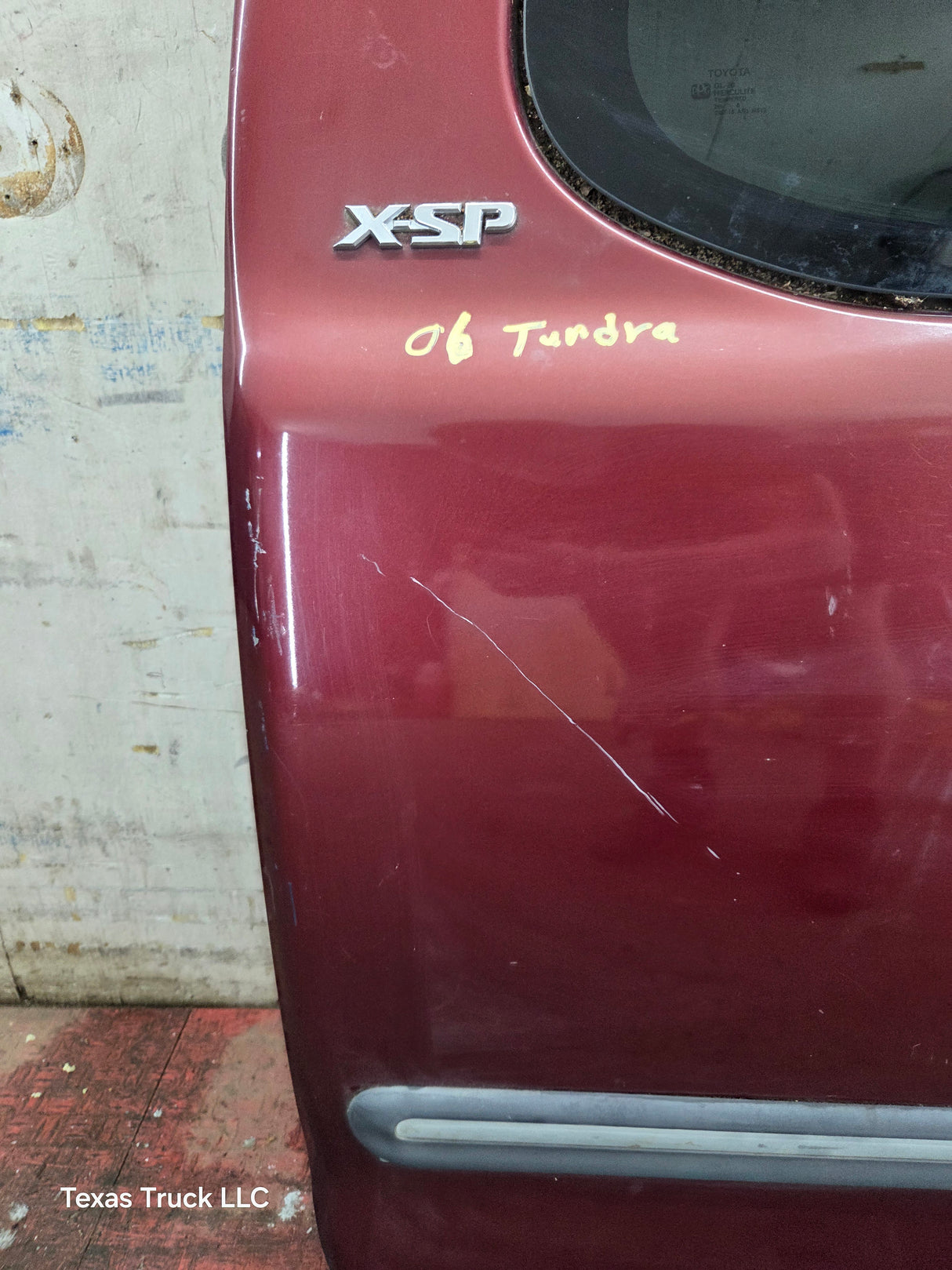 2000-2006 Toyota Tundra Extended Cab Passenger Side Rear Door Rear RH