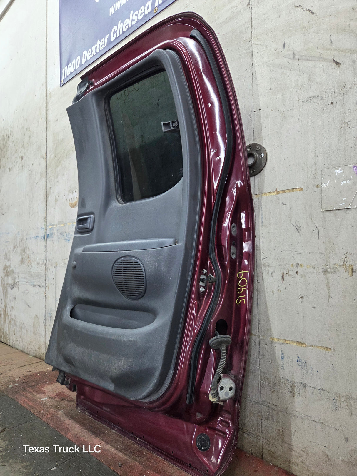 2000-2006 Toyota Tundra Extended Cab Passenger Side Rear Door Rear RH