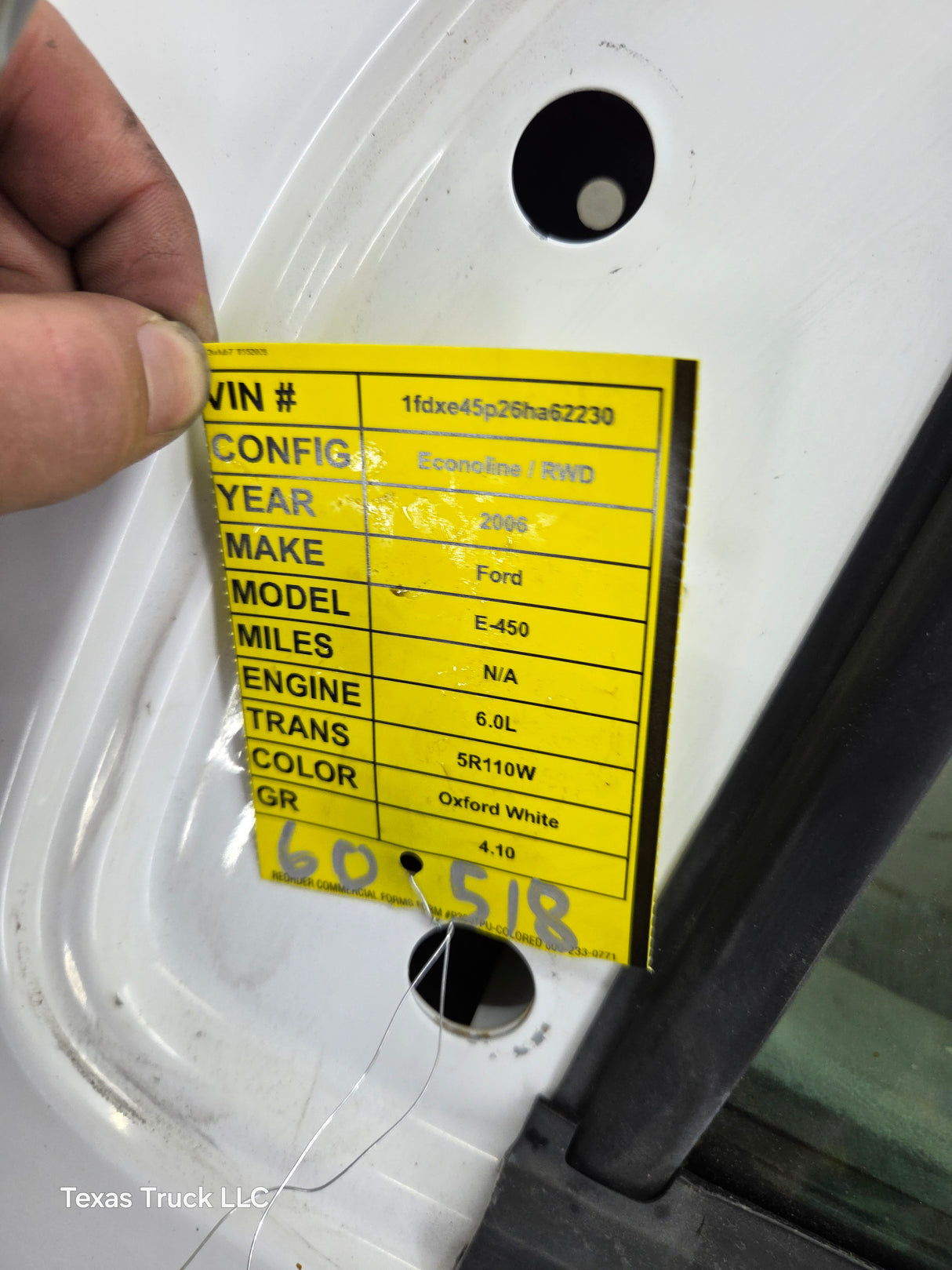 1991-2021 Ford E Series Driver Side Front Door LH E150 E250 E350