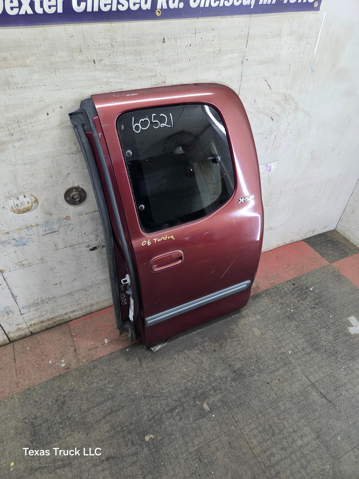 2000-2006 Toyota Tundra Extended Cab Driver Side Rear Door Rear LH