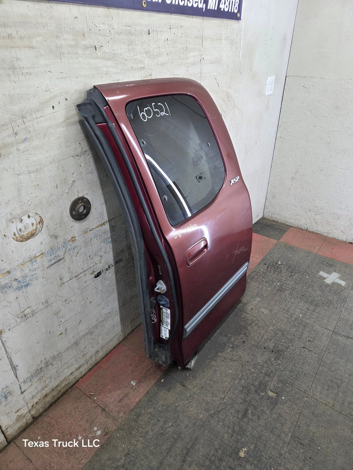 2000-2006 Toyota Tundra Extended Cab Driver Side Rear Door Rear LH