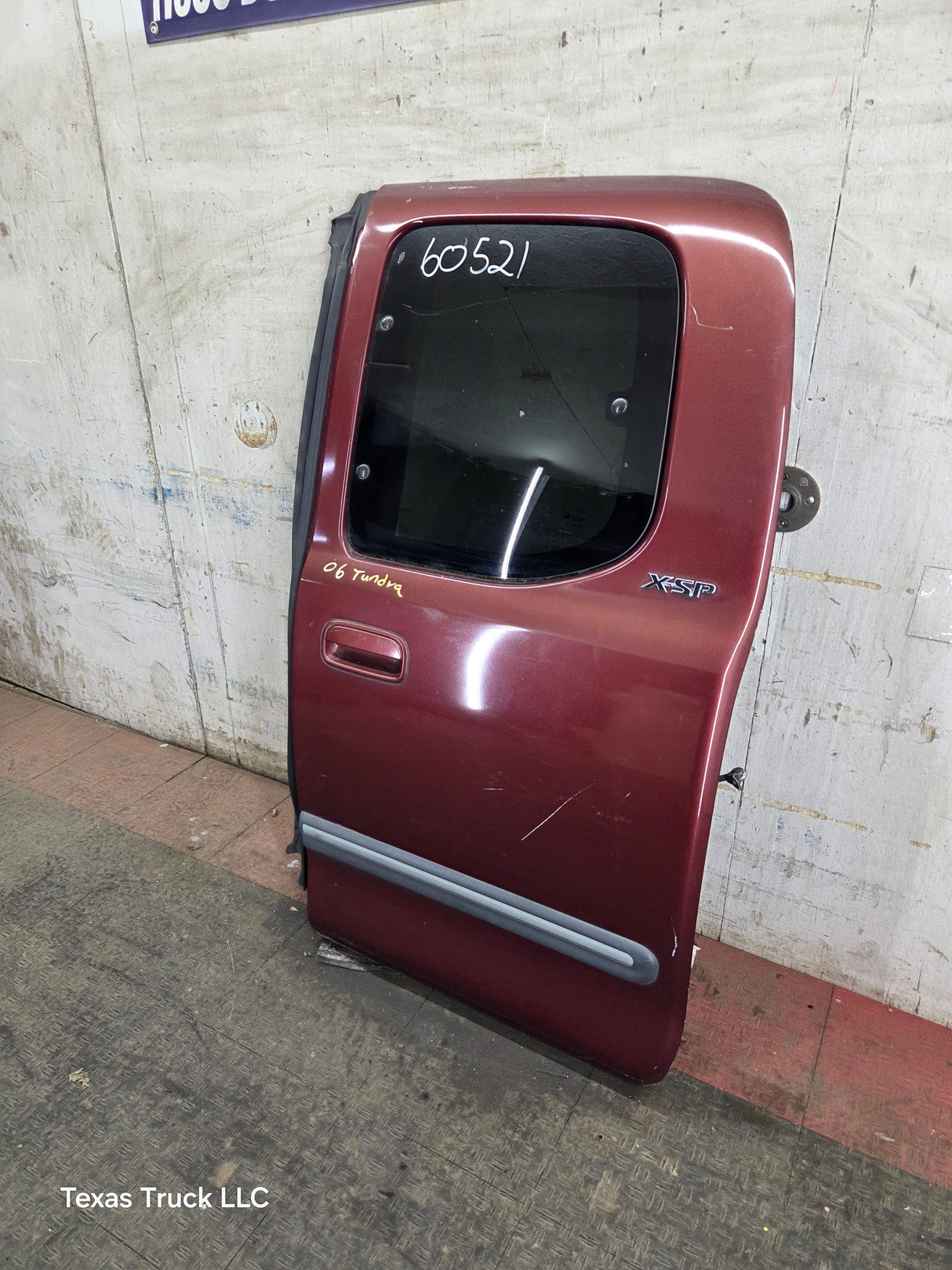 2000-2006 Toyota Tundra Extended Cab Driver Side Rear Door Rear LH