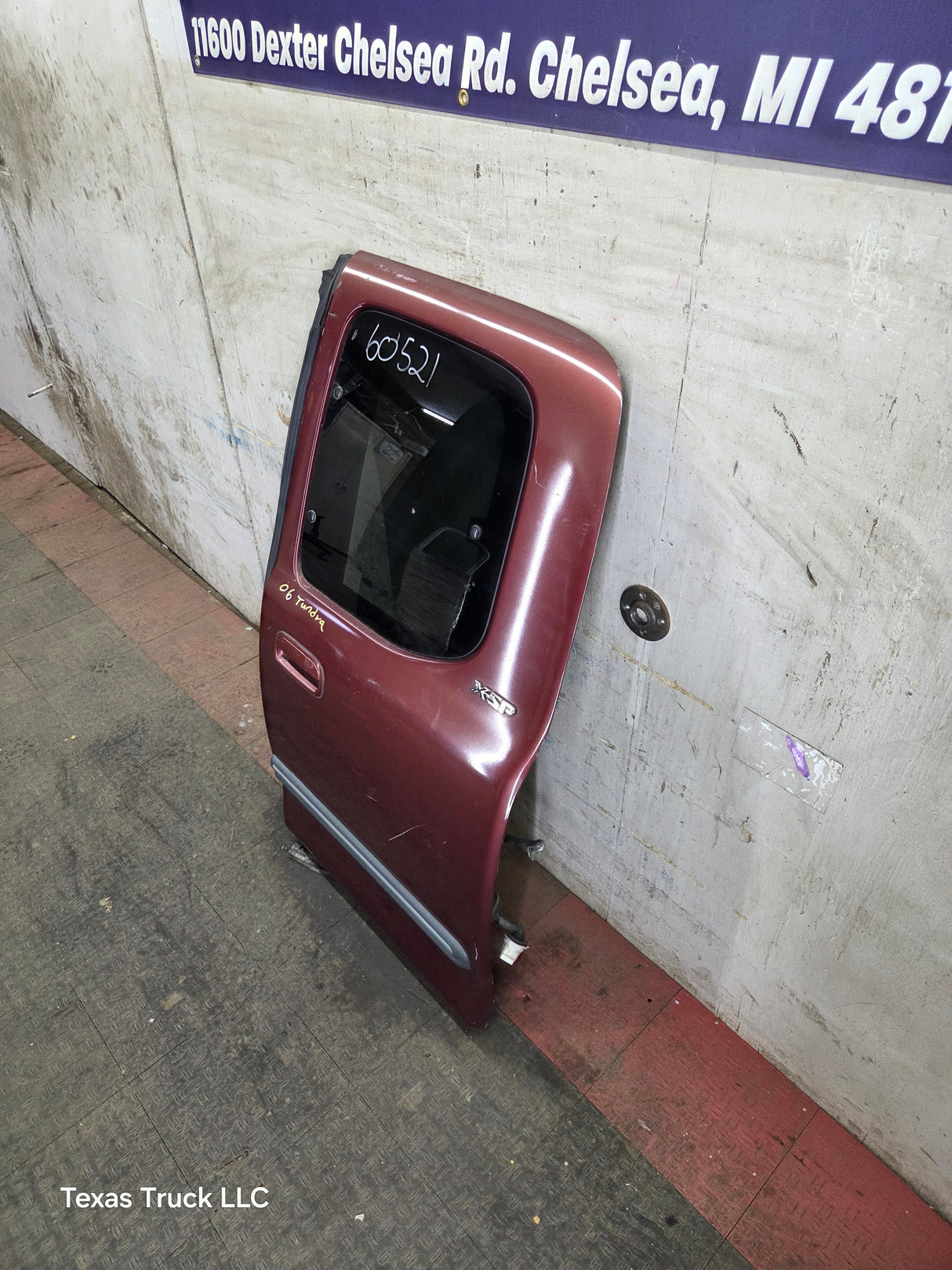 2000-2006 Toyota Tundra Extended Cab Driver Side Rear Door Rear LH