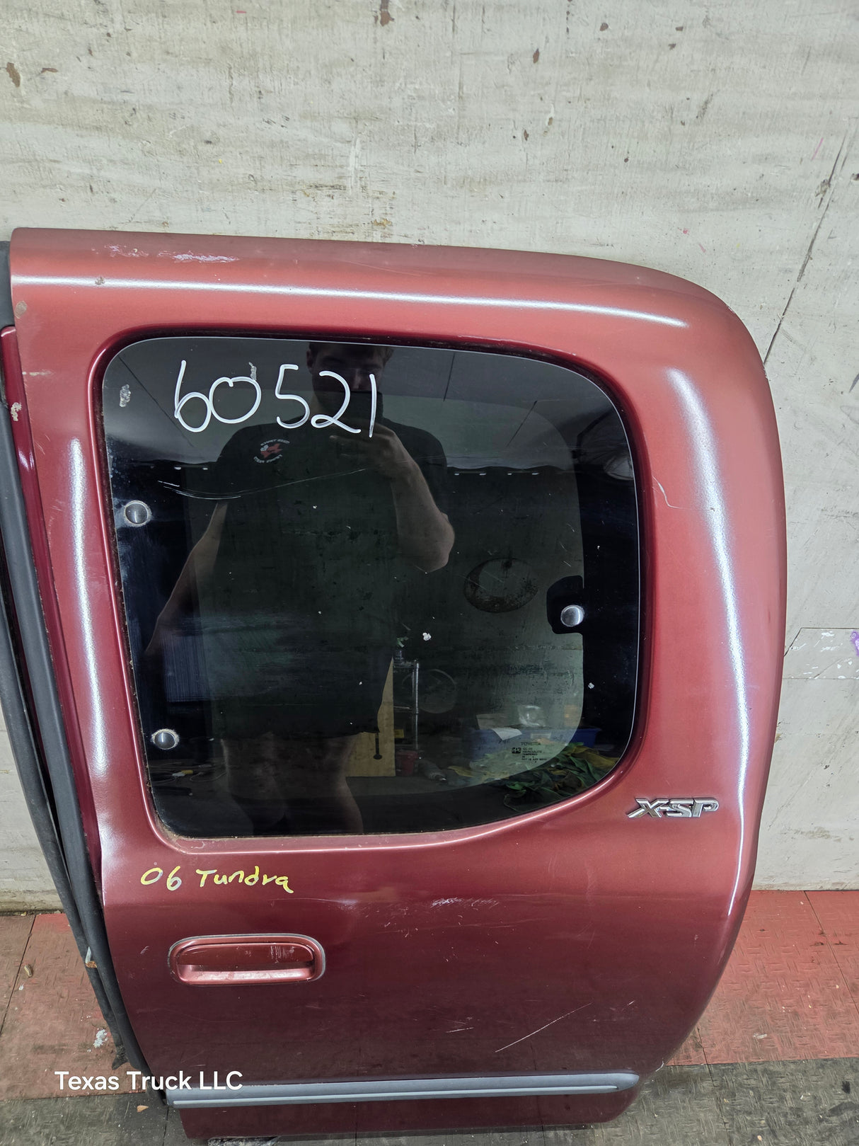 2000-2006 Toyota Tundra Extended Cab Driver Side Rear Door Rear LH