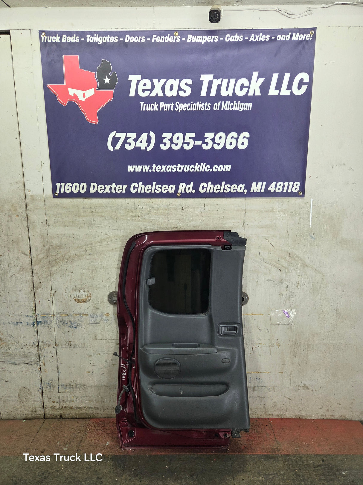 2000-2006 Toyota Tundra Extended Cab Driver Side Rear Door Rear LH
