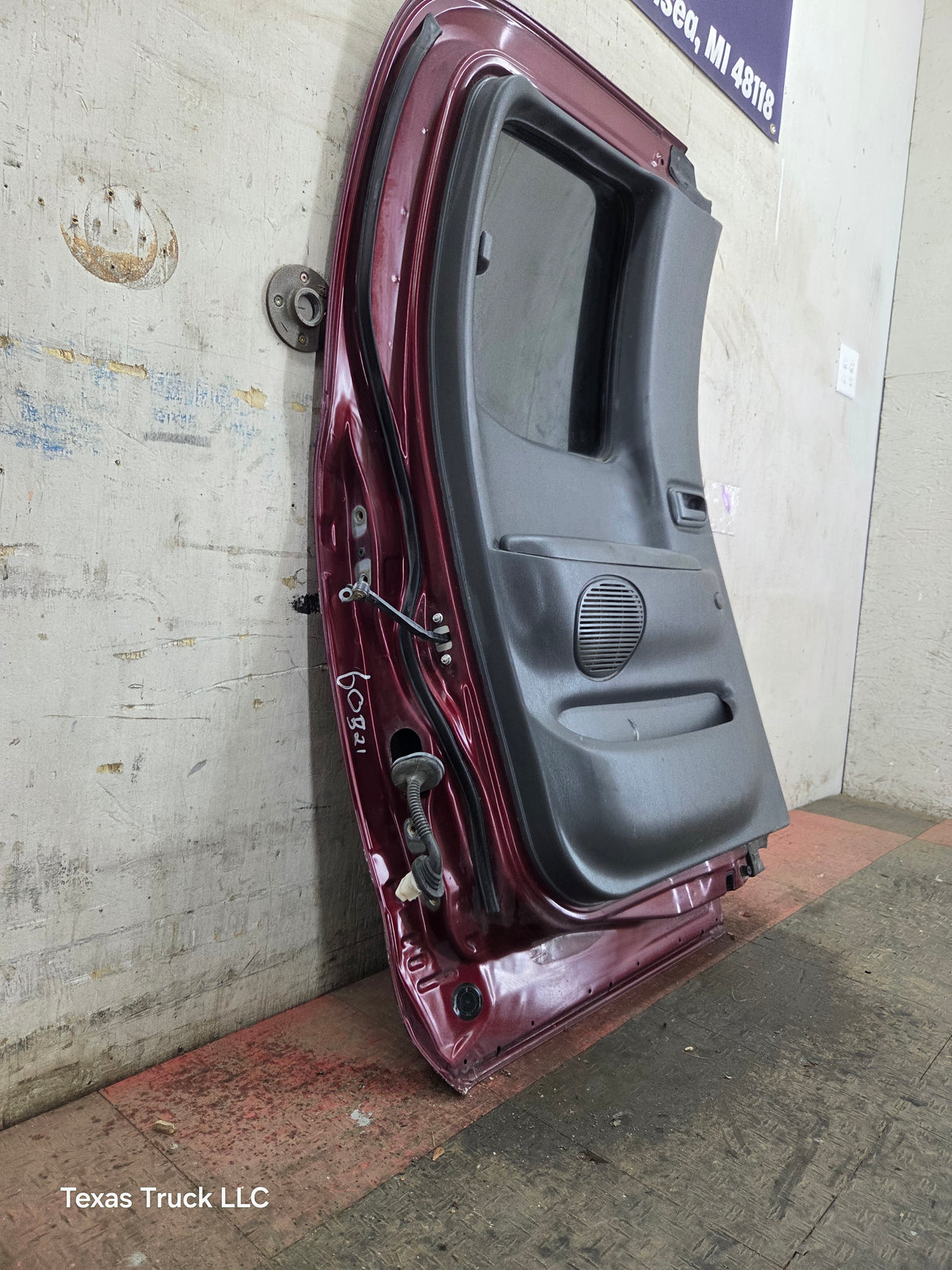 2000-2006 Toyota Tundra Extended Cab Driver Side Rear Door Rear LH