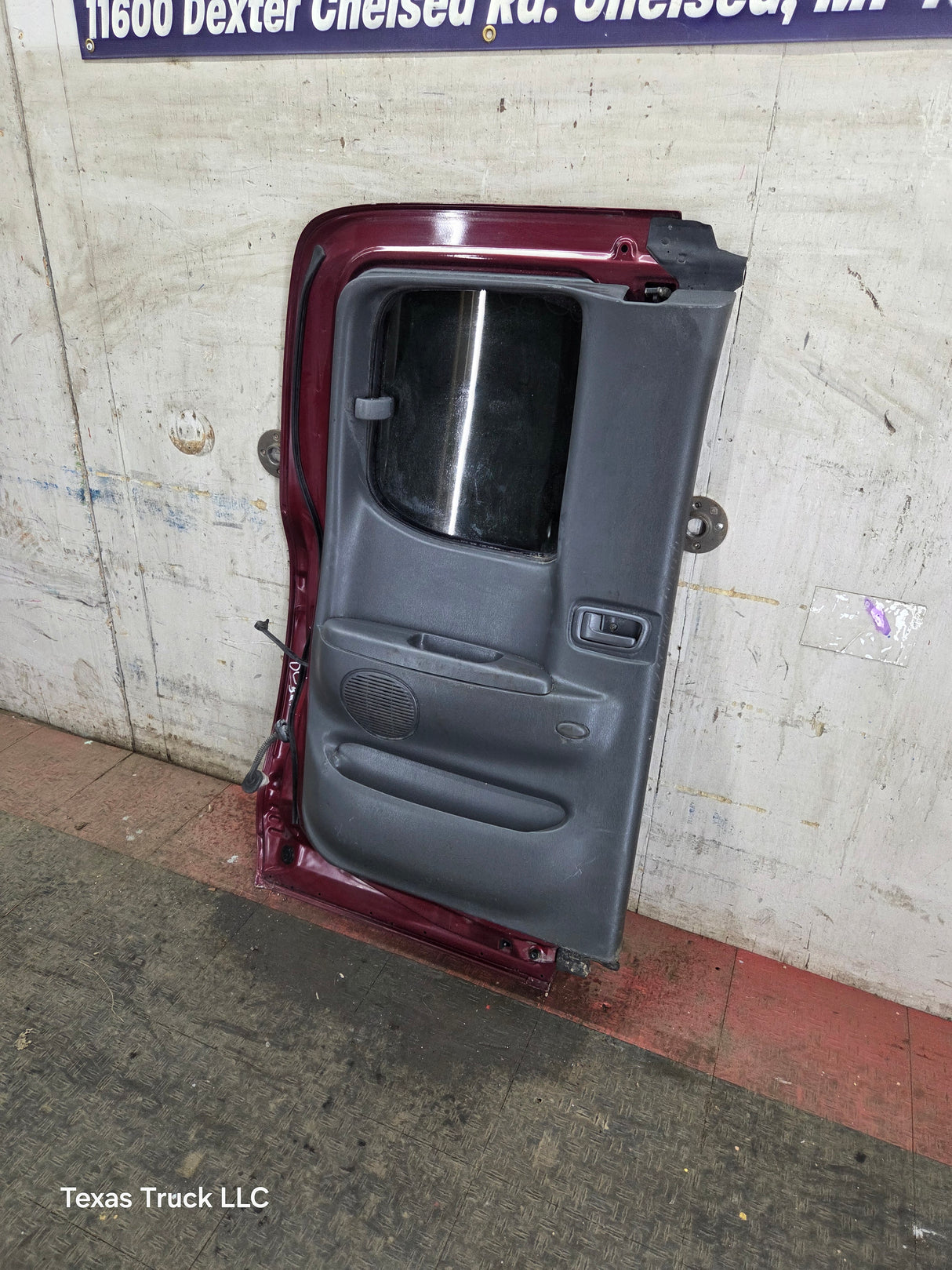 2000-2006 Toyota Tundra Extended Cab Driver Side Rear Door Rear LH