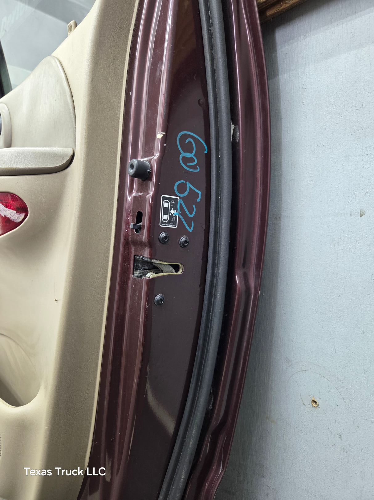 1997-2003 Ford F150 Passenger Side Rear Crew Cab Door Right Hand
