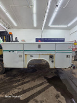 9' Steel Utility Bed For Dually Truck Service Body Universal