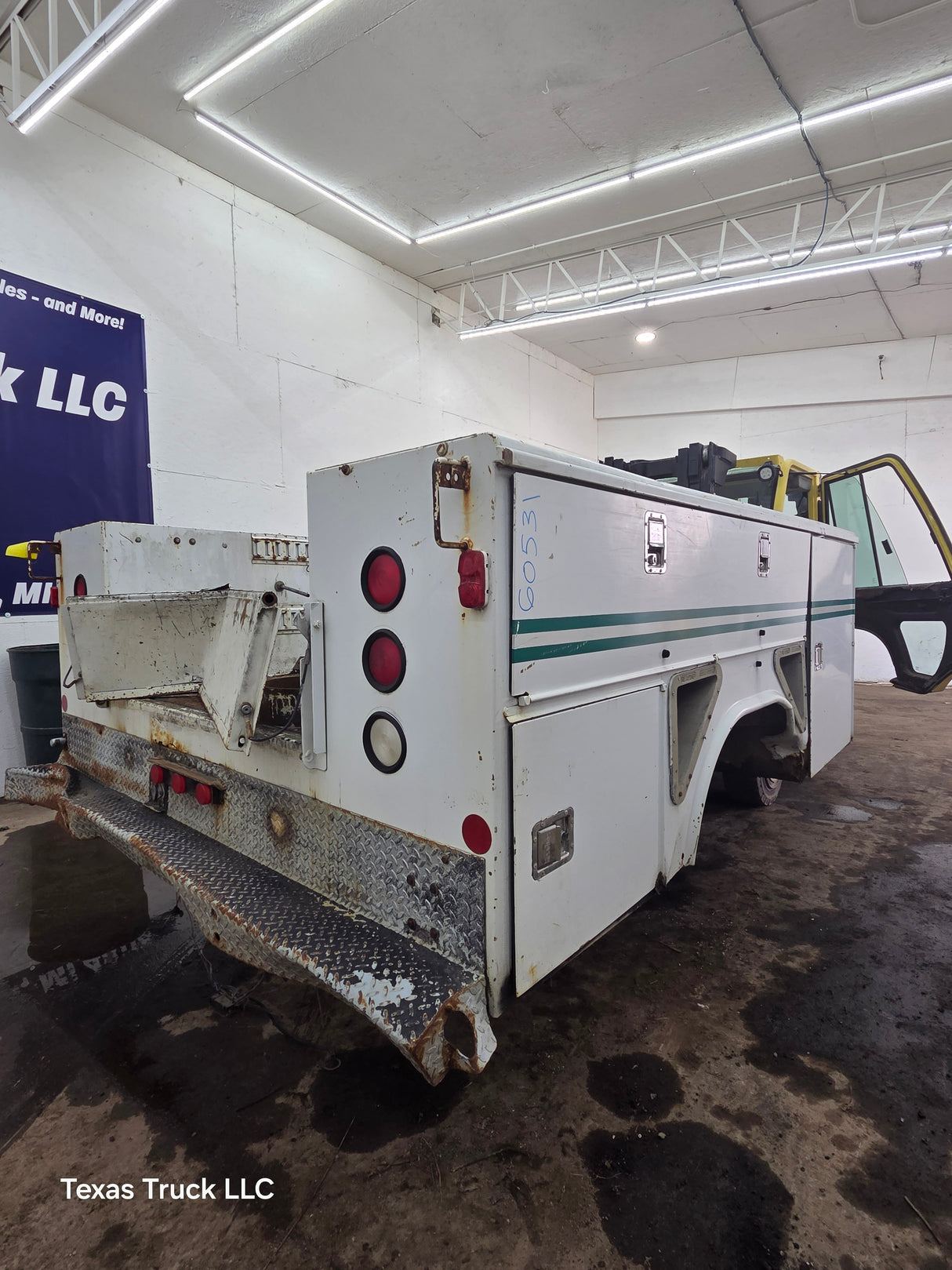 9' Steel Utility Bed For Dually Truck Service Body Universal