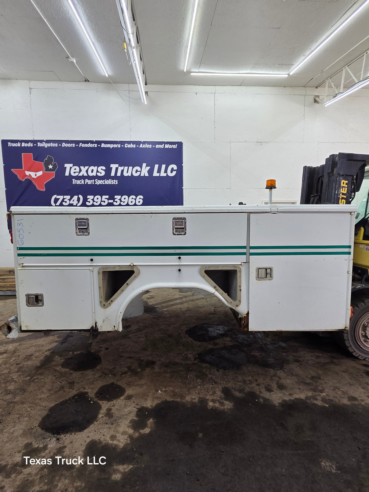 9' Steel Utility Bed For Dually Truck Service Body Universal