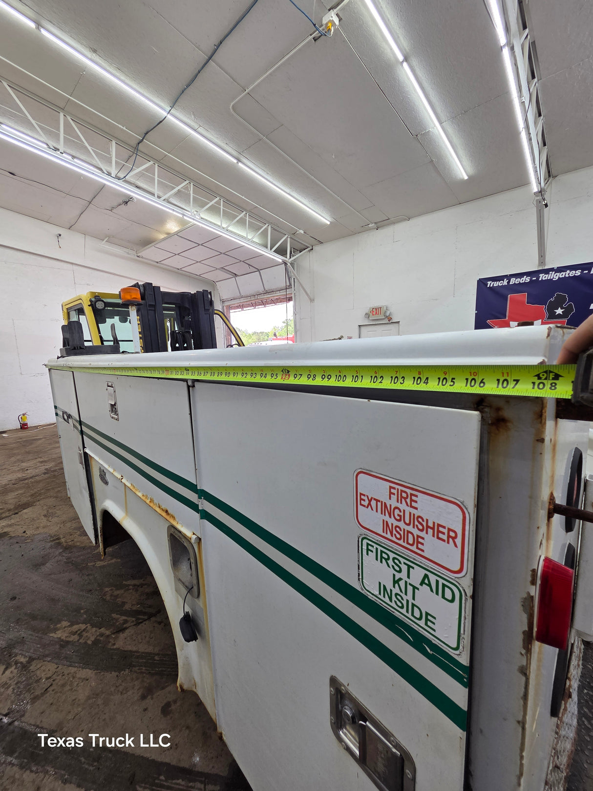 9' Steel Utility Bed For Dually Truck Service Body Universal