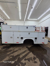 11' Steel Utility Service Body Utility Bed Universal For Dual Rear Wheel Truck