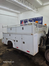 11' Steel Utility Service Body Utility Bed Universal For Dual Rear Wheel Truck