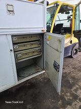 11' Steel Utility Service Body Utility Bed Universal For Dual Rear Wheel Truck