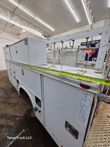 11' Steel Utility Service Body Utility Bed Universal For Dual Rear Wheel Truck