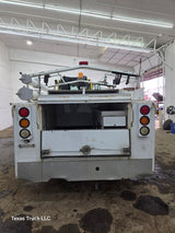 8' Steel Utility Service Body Truck Single Rear Wheel Utility Bed Universal With Generator