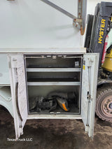 9' Steel High Rise Service Body For Dual Rear Wheel Truck Universal Utility Bed Built in Generator