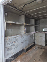 9' Steel High Rise Service Body For Dual Rear Wheel Truck Universal Utility Bed Built in Generator